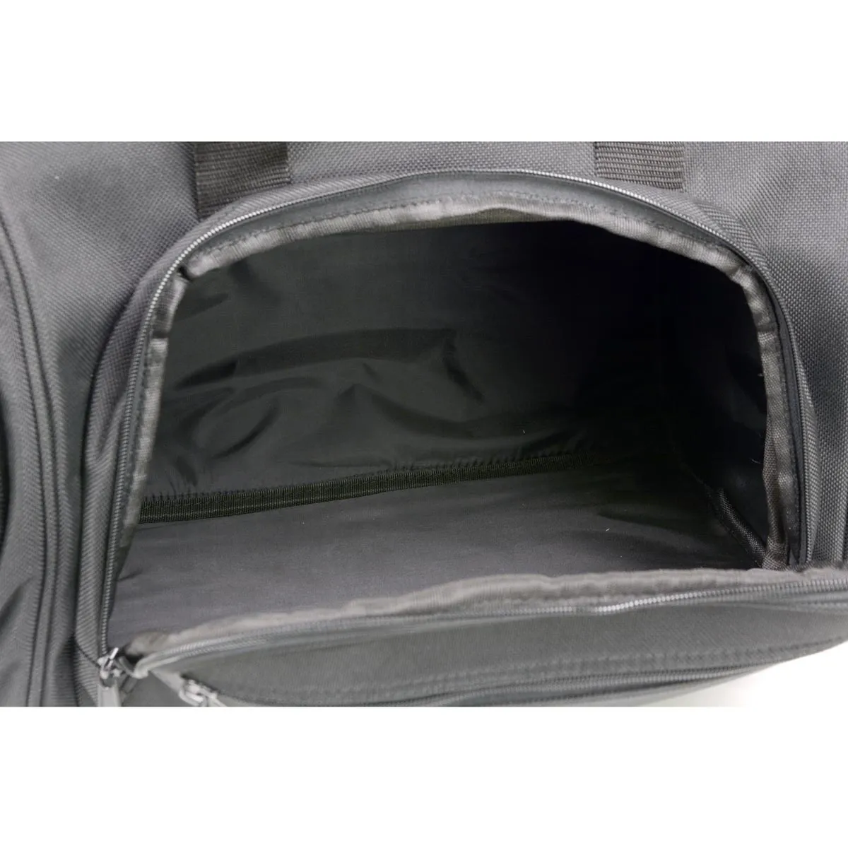 Milwaukee Leather MP8117 Large Black Textile Motorcycle Duffle Style Roll Bag