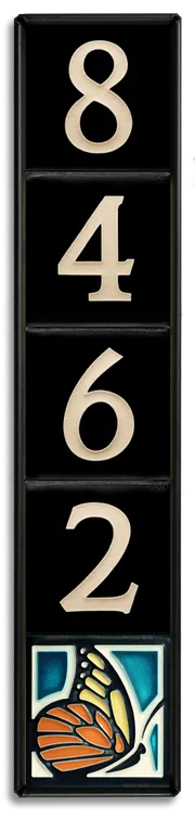 Motawi 4x4 House Number Frame