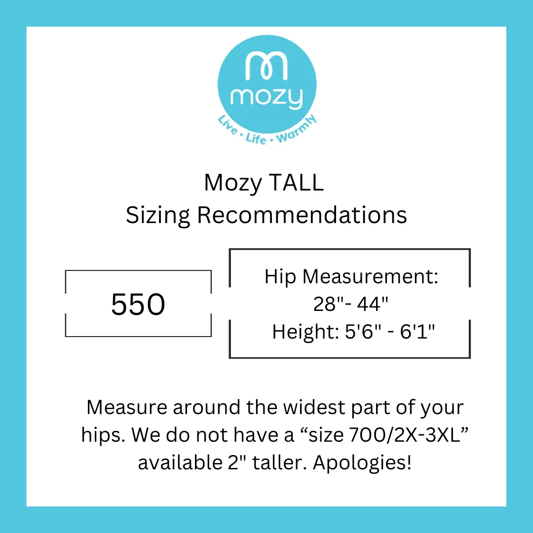 Mozy TALL Wearable & Weatherproof Thermal Wrap