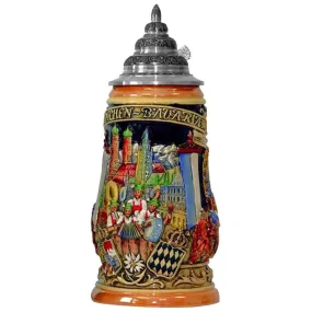 Munich Bavaria Stein 1L