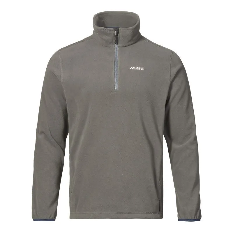 Musto Snug 2.0 Mens Polartec 1/4 Zip Fleece - Charcoal