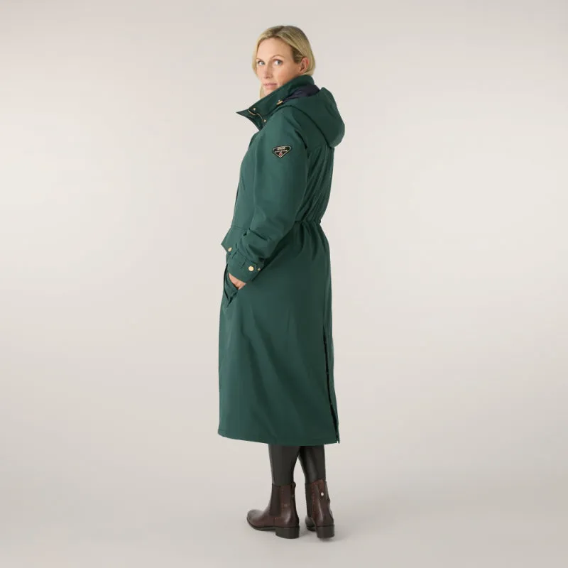 Musto x Fairfax & Favor Odyssey Primaloft Ladies Waterpoof Coat - Darkest Spruce