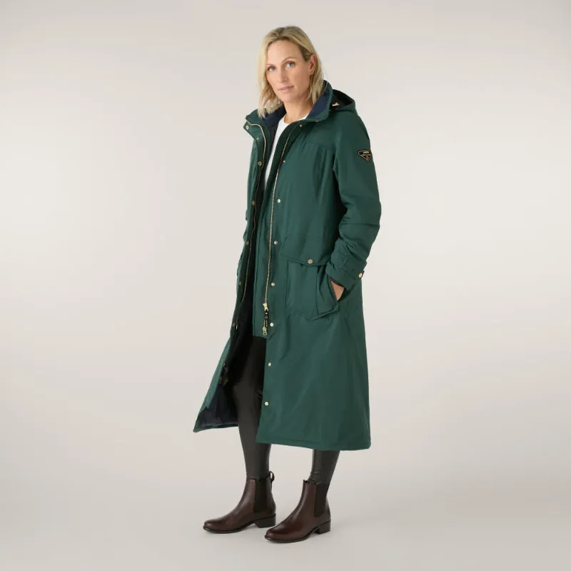 Musto x Fairfax & Favor Odyssey Primaloft Ladies Waterpoof Coat - Darkest Spruce