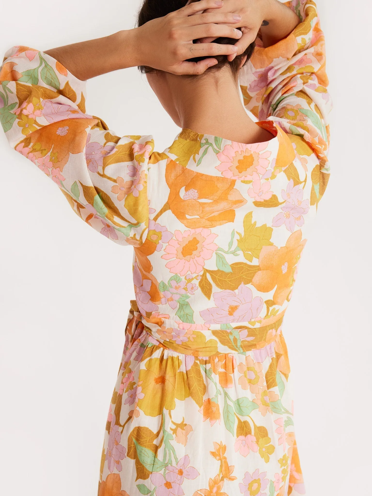 Nan Wrap Dress in Harmony Floral