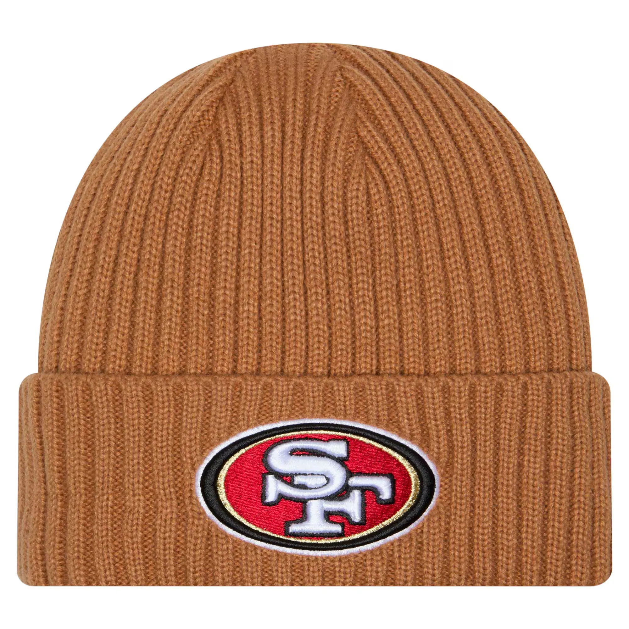 New Era San Francisco 49ers Color Pack Cuffed Knit- Khaki