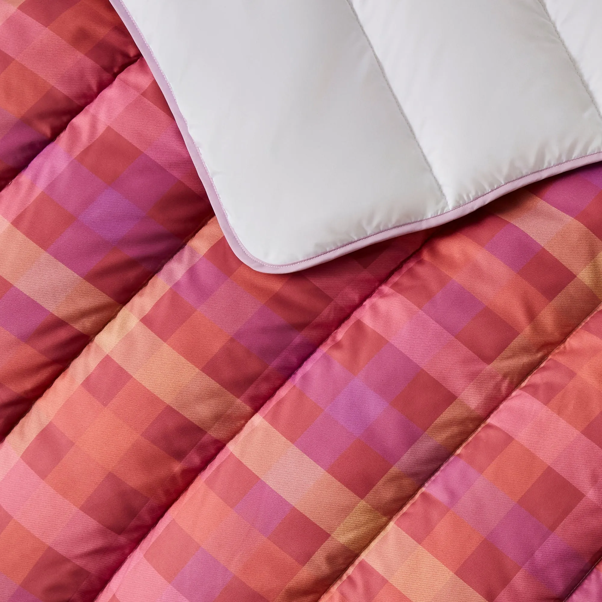 Night Lark® Spring Gingham Coverless Duvet