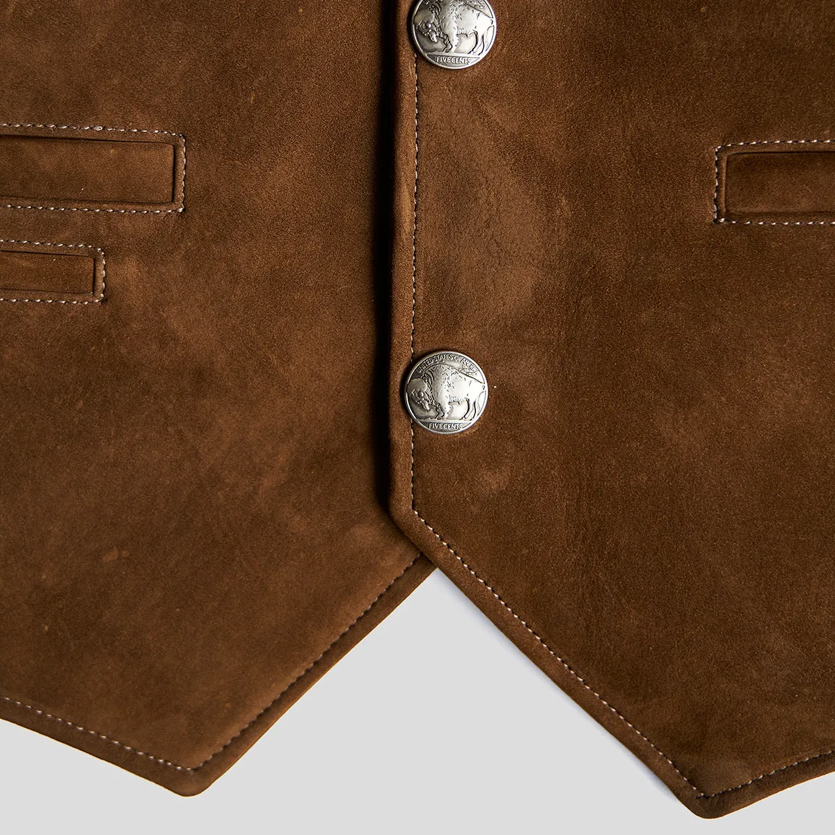 No.39 Nubuck Ranchers Vest | LE