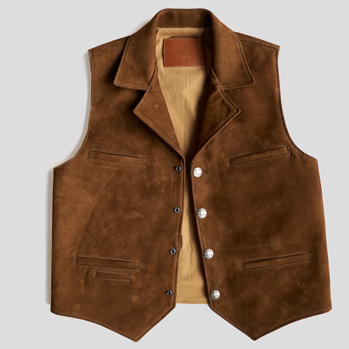 No.39 Nubuck Ranchers Vest | LE