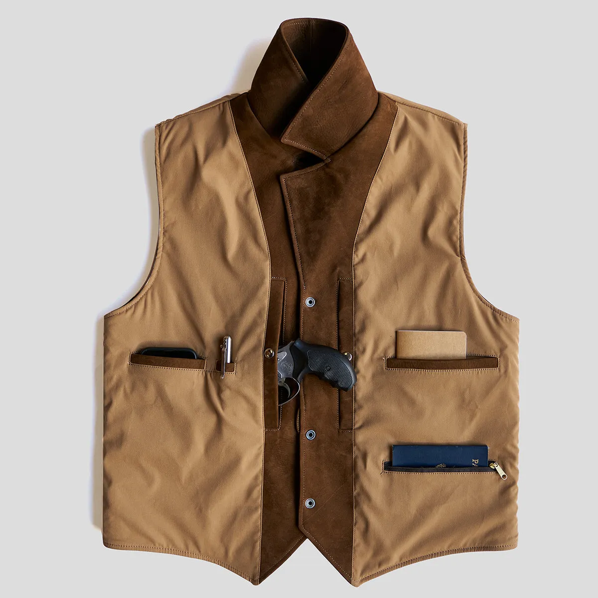 No.39 Nubuck Ranchers Vest | LE