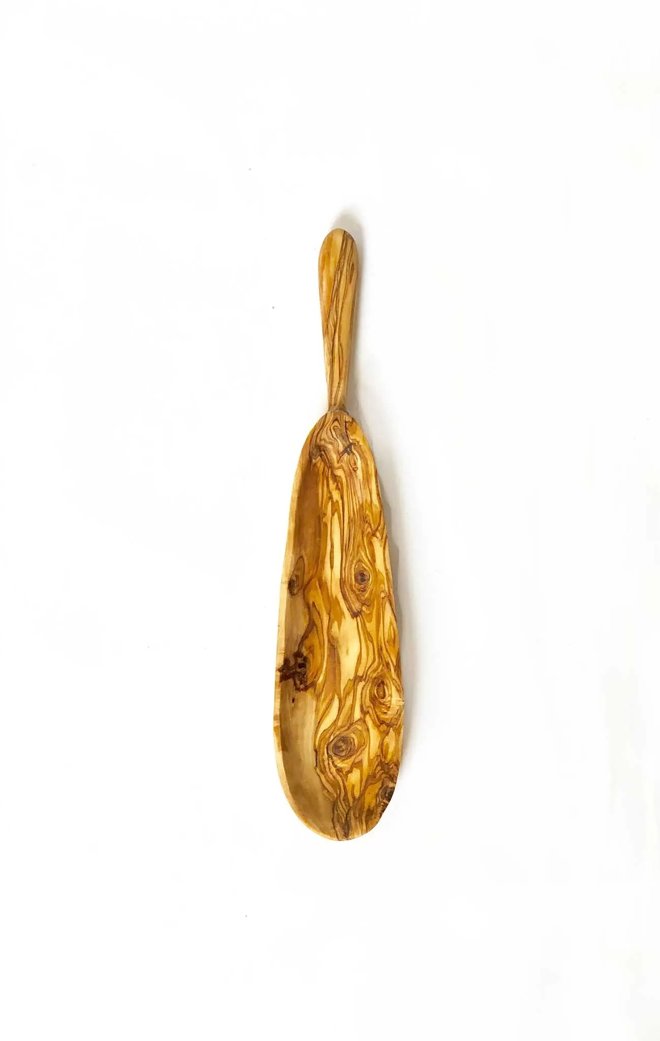 Olive Wood Oval Narrow Tapas Dish