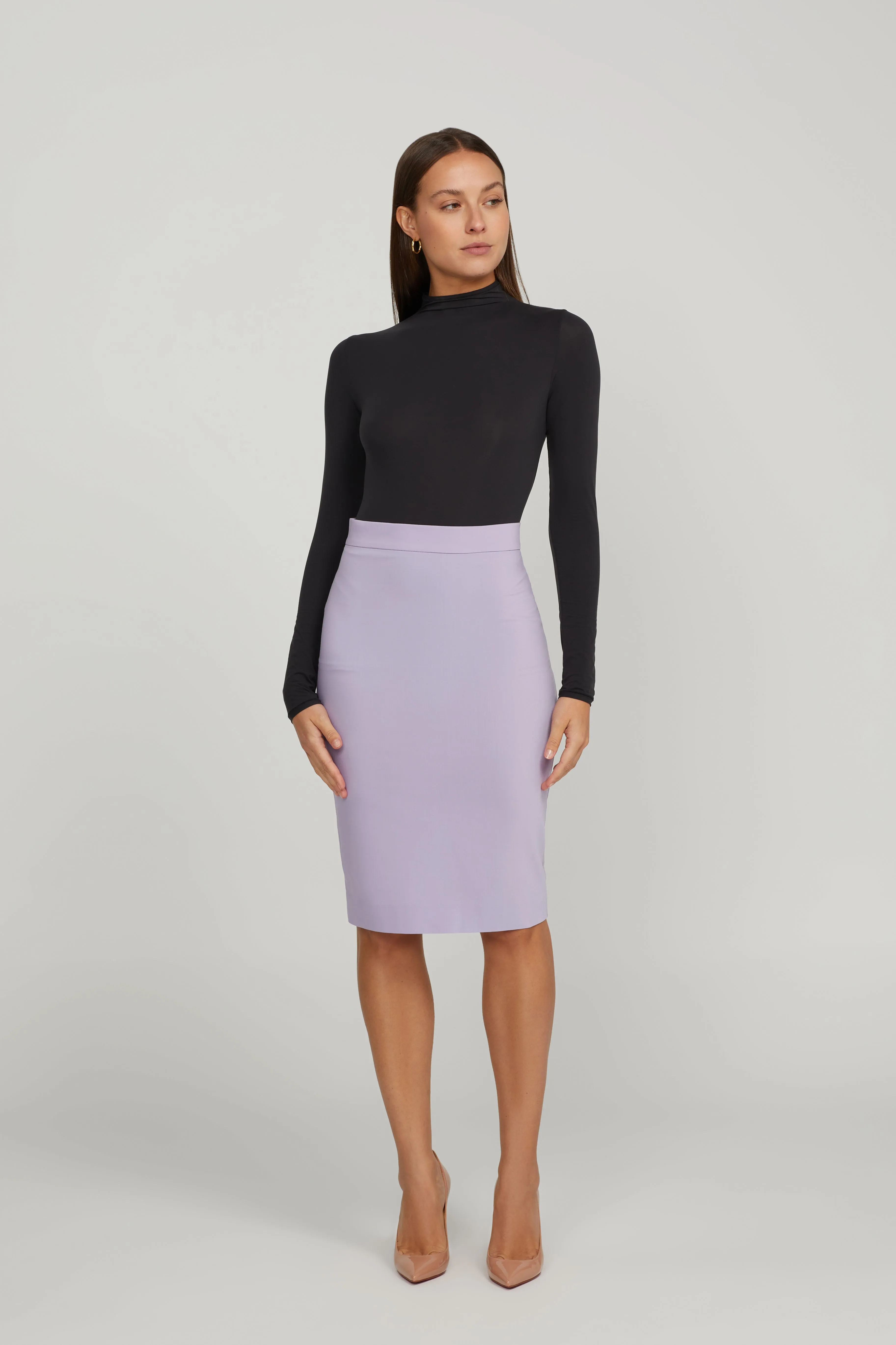 PENCIL SKIRT SET WISTERIA