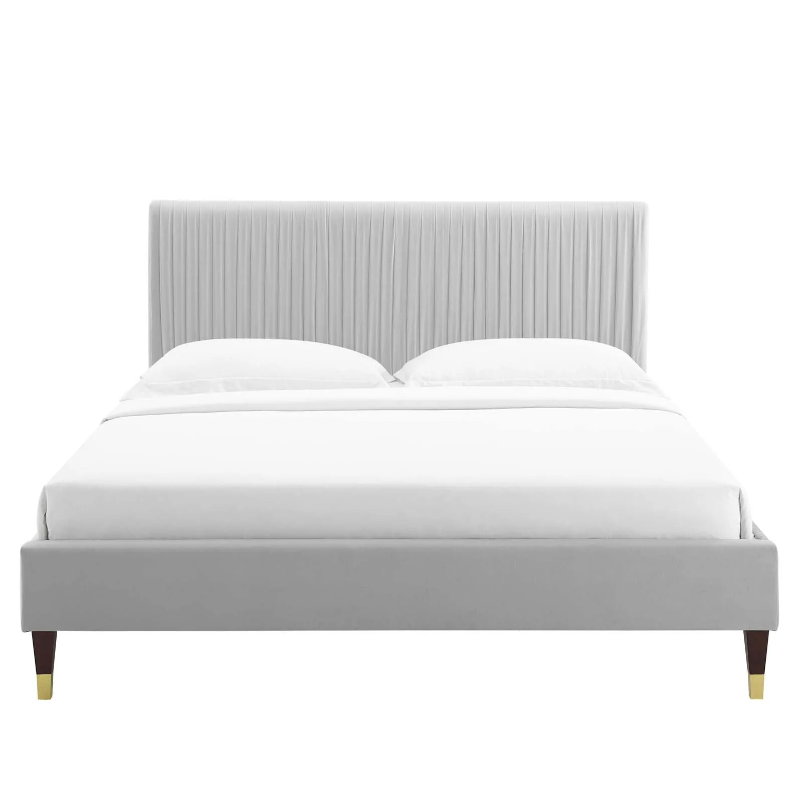 Peyton  Performance Velvet Platform Bed