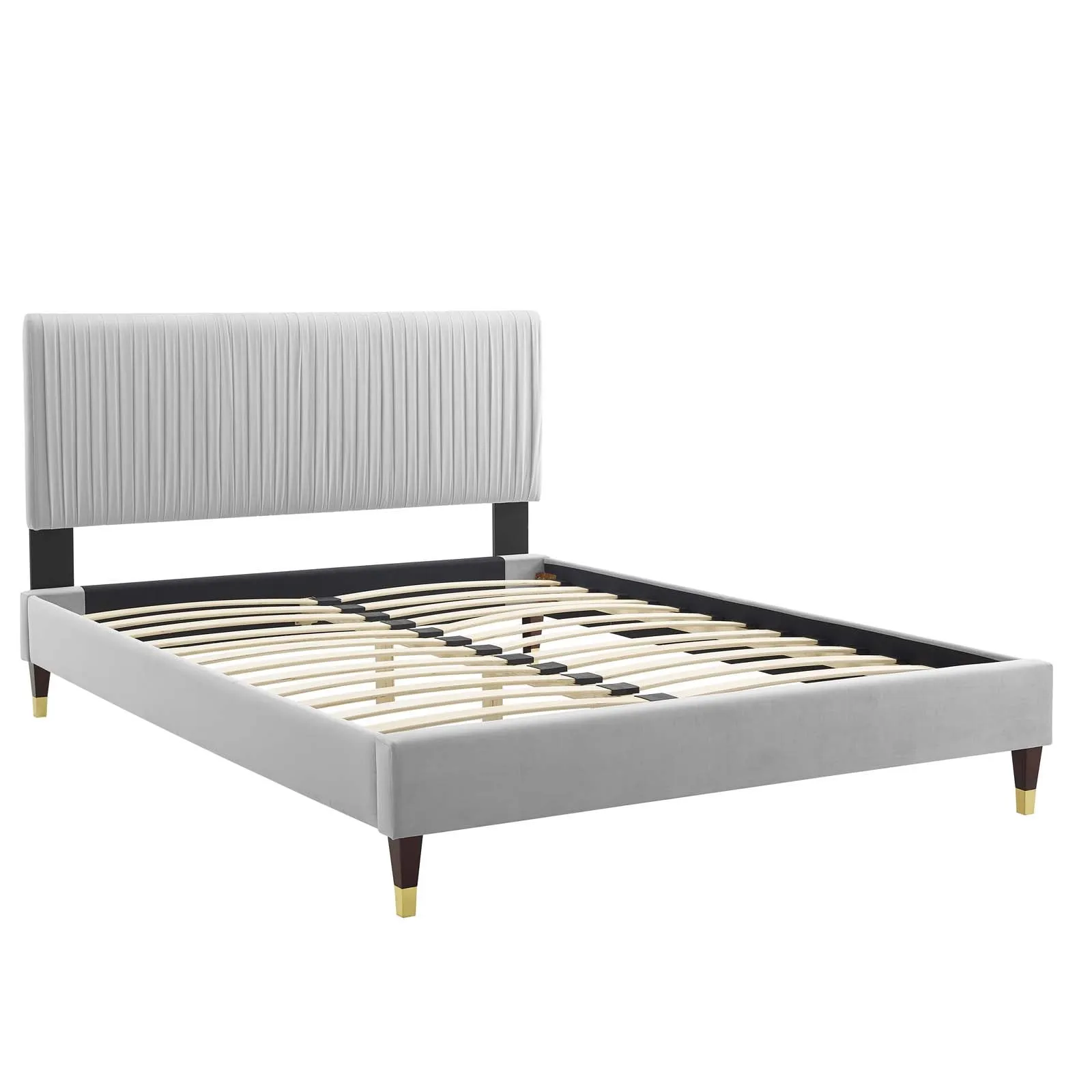 Peyton  Performance Velvet Platform Bed