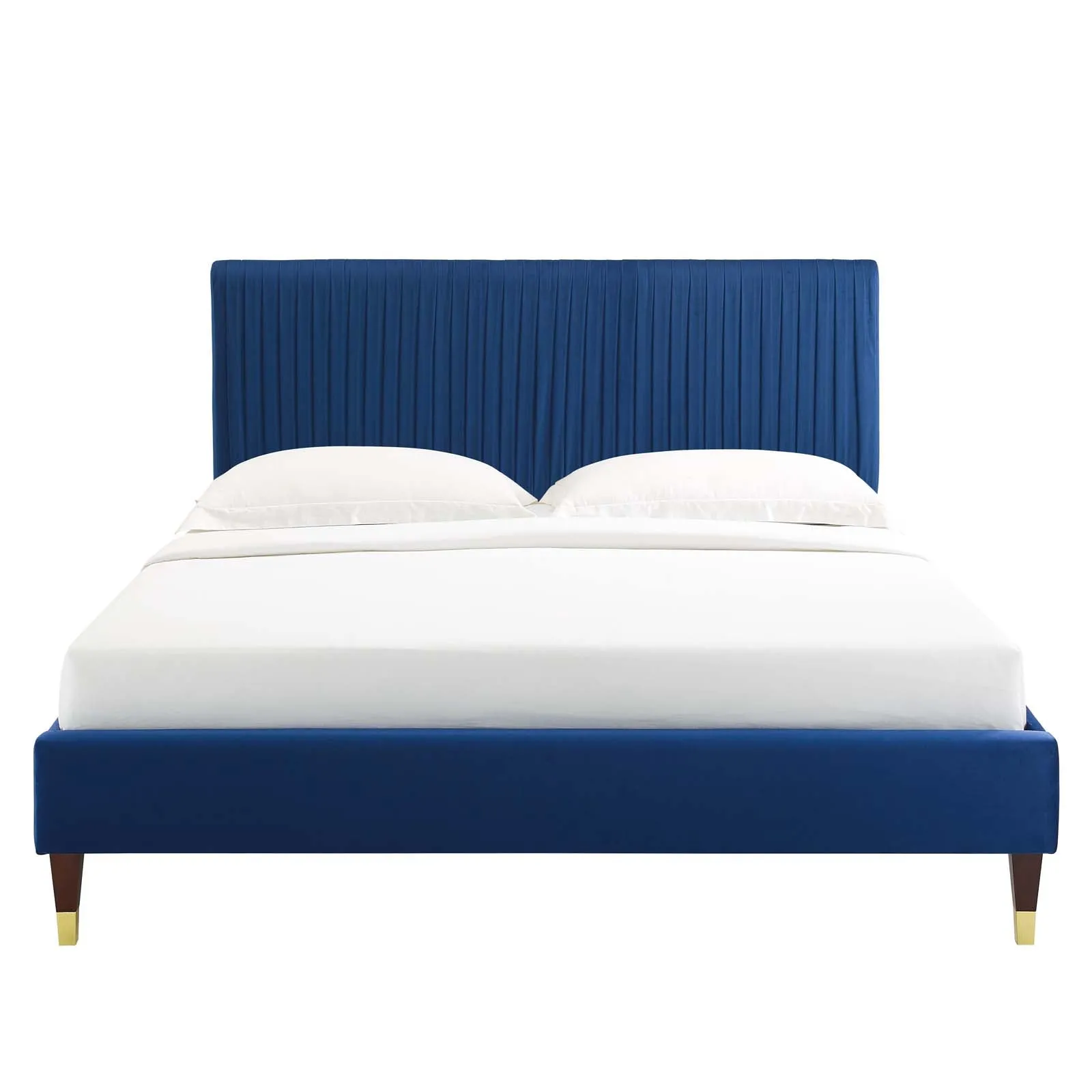 Peyton  Performance Velvet Platform Bed