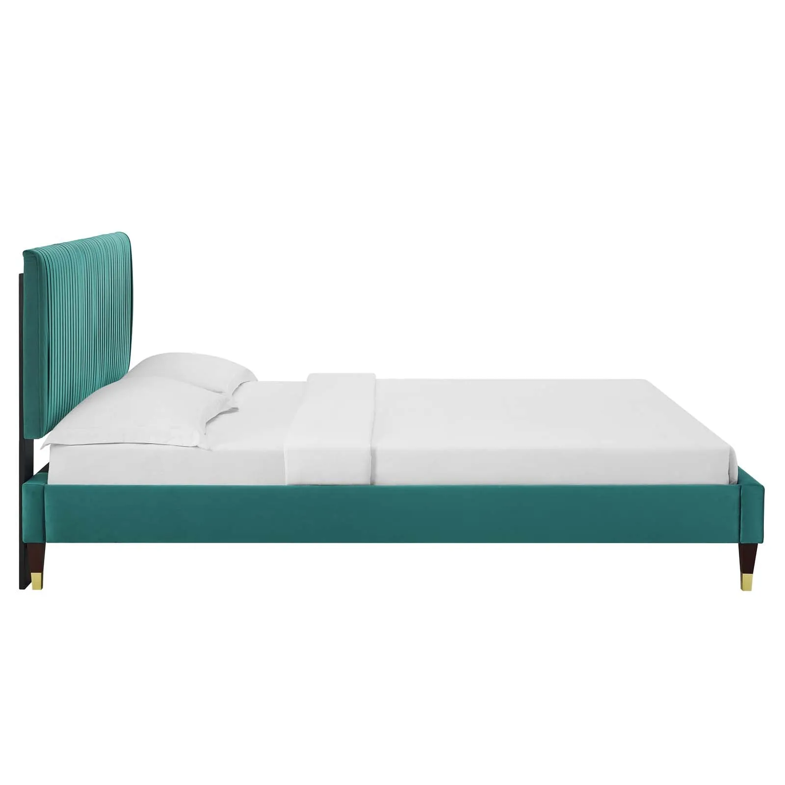 Peyton  Performance Velvet Platform Bed