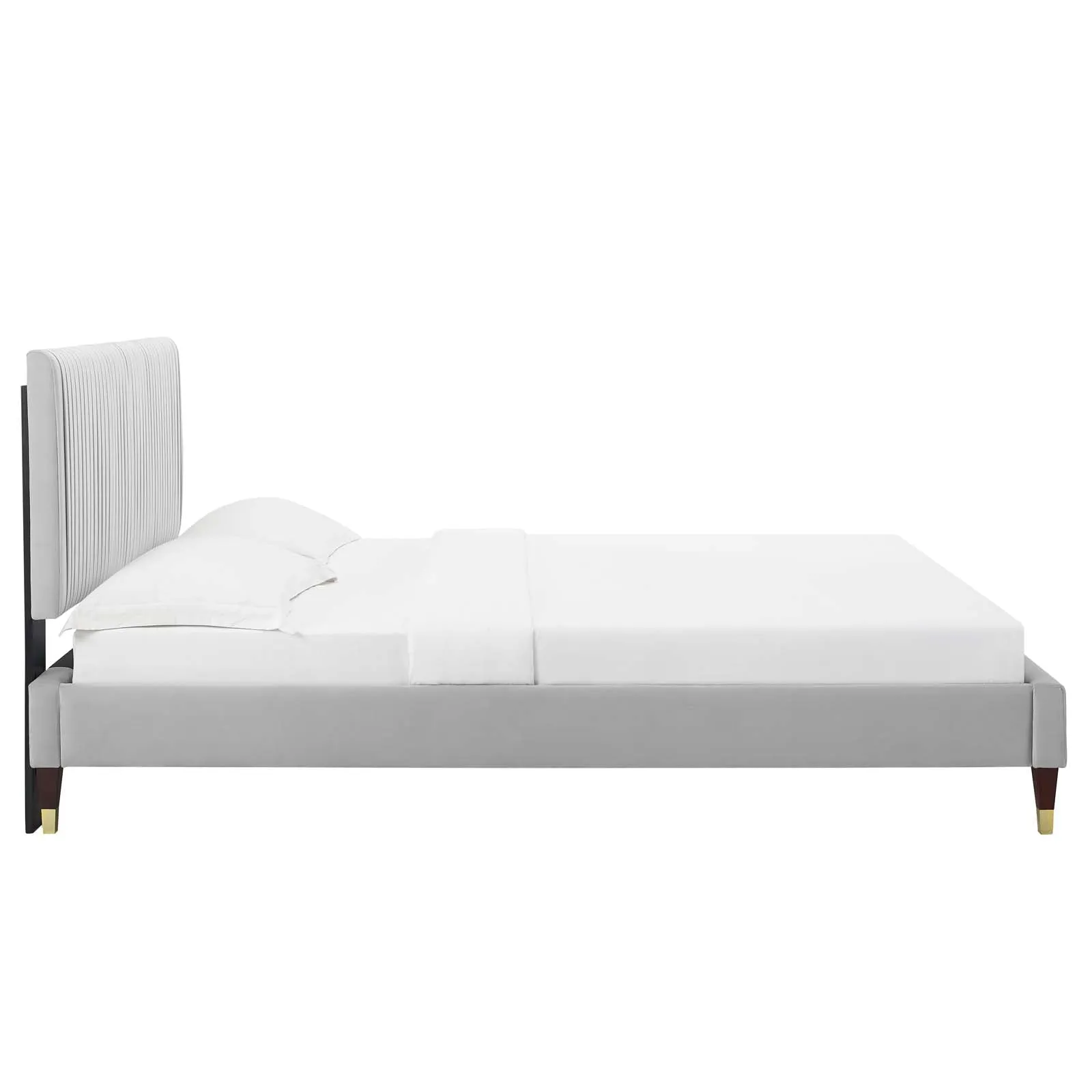 Peyton  Performance Velvet Platform Bed