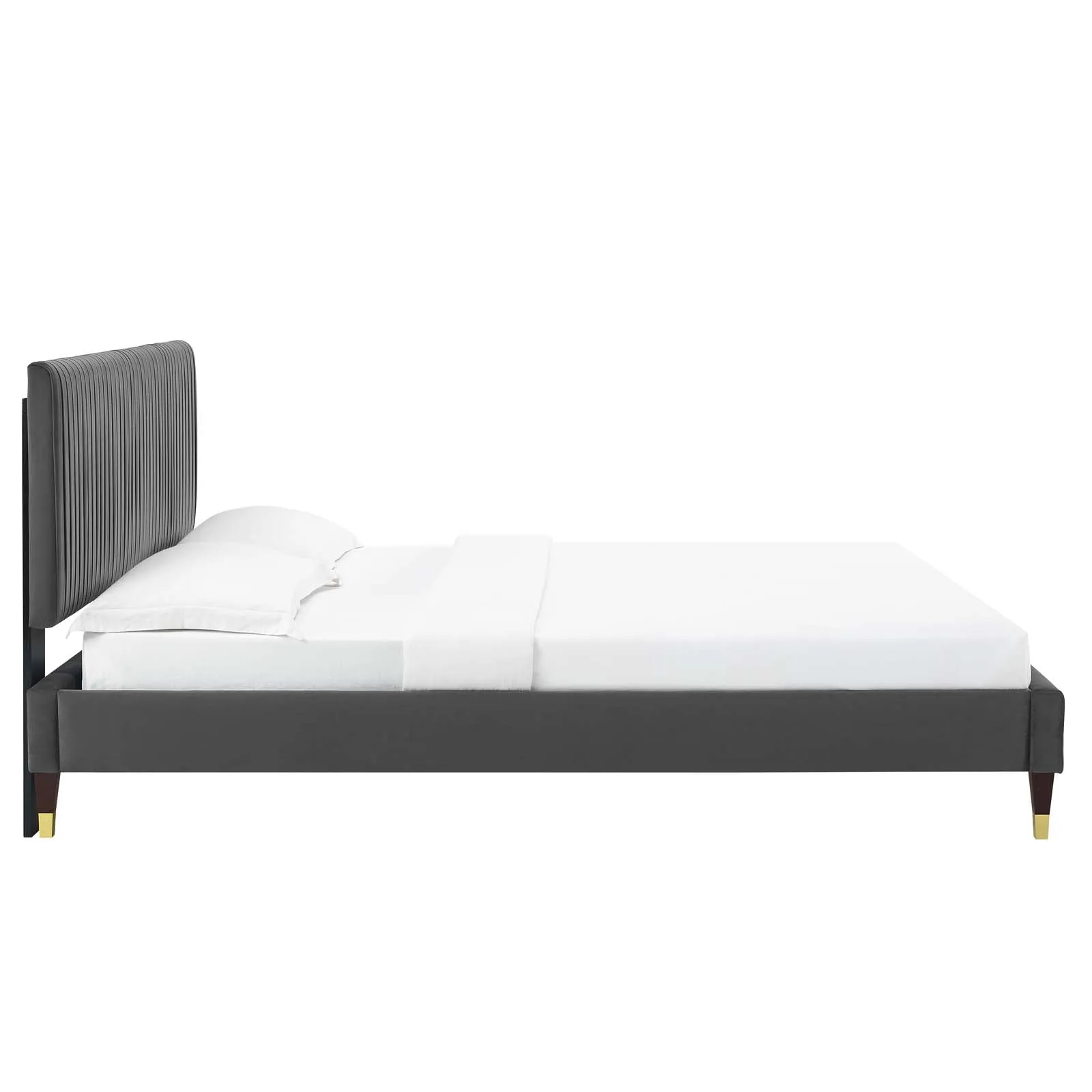 Peyton  Performance Velvet Platform Bed