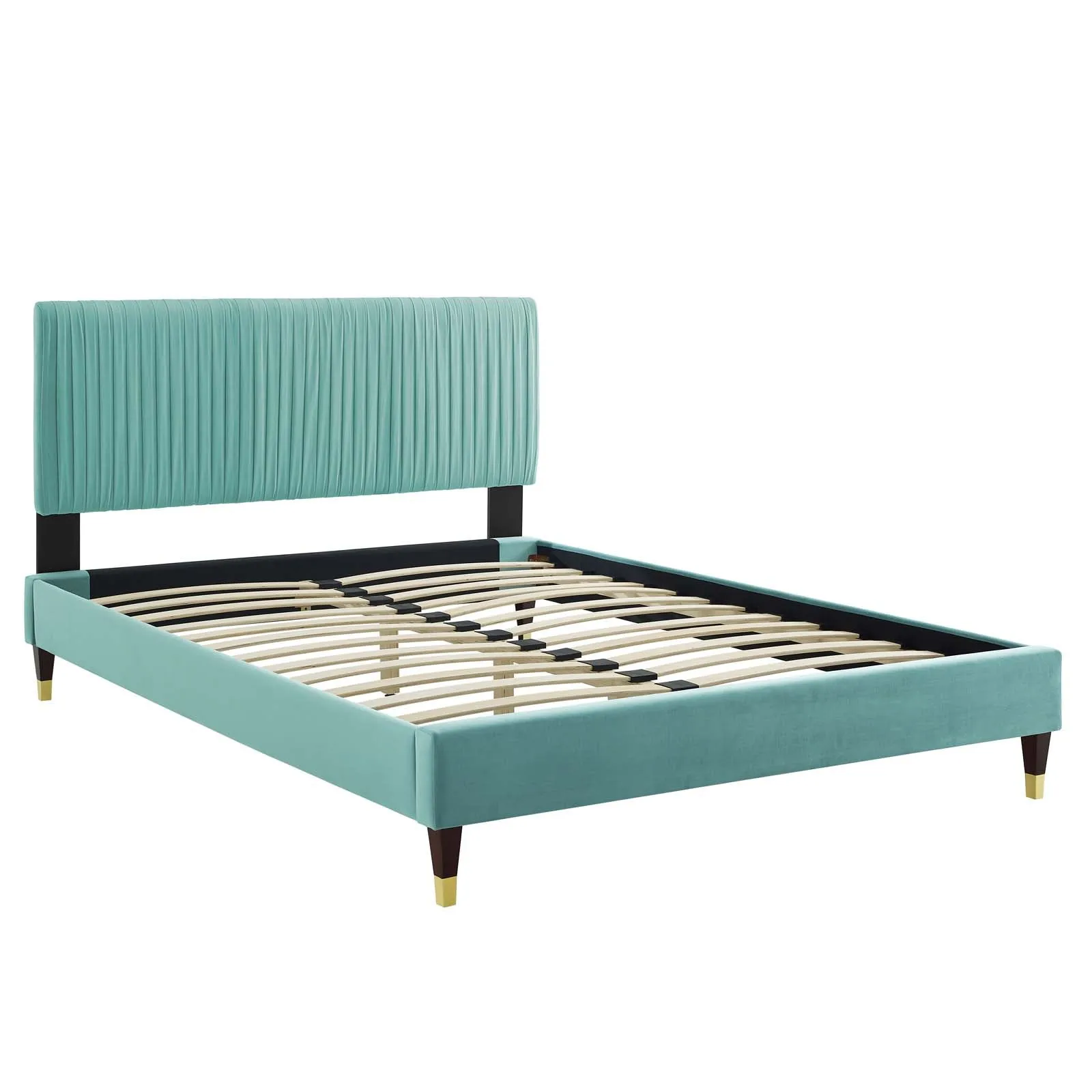 Peyton  Performance Velvet Platform Bed