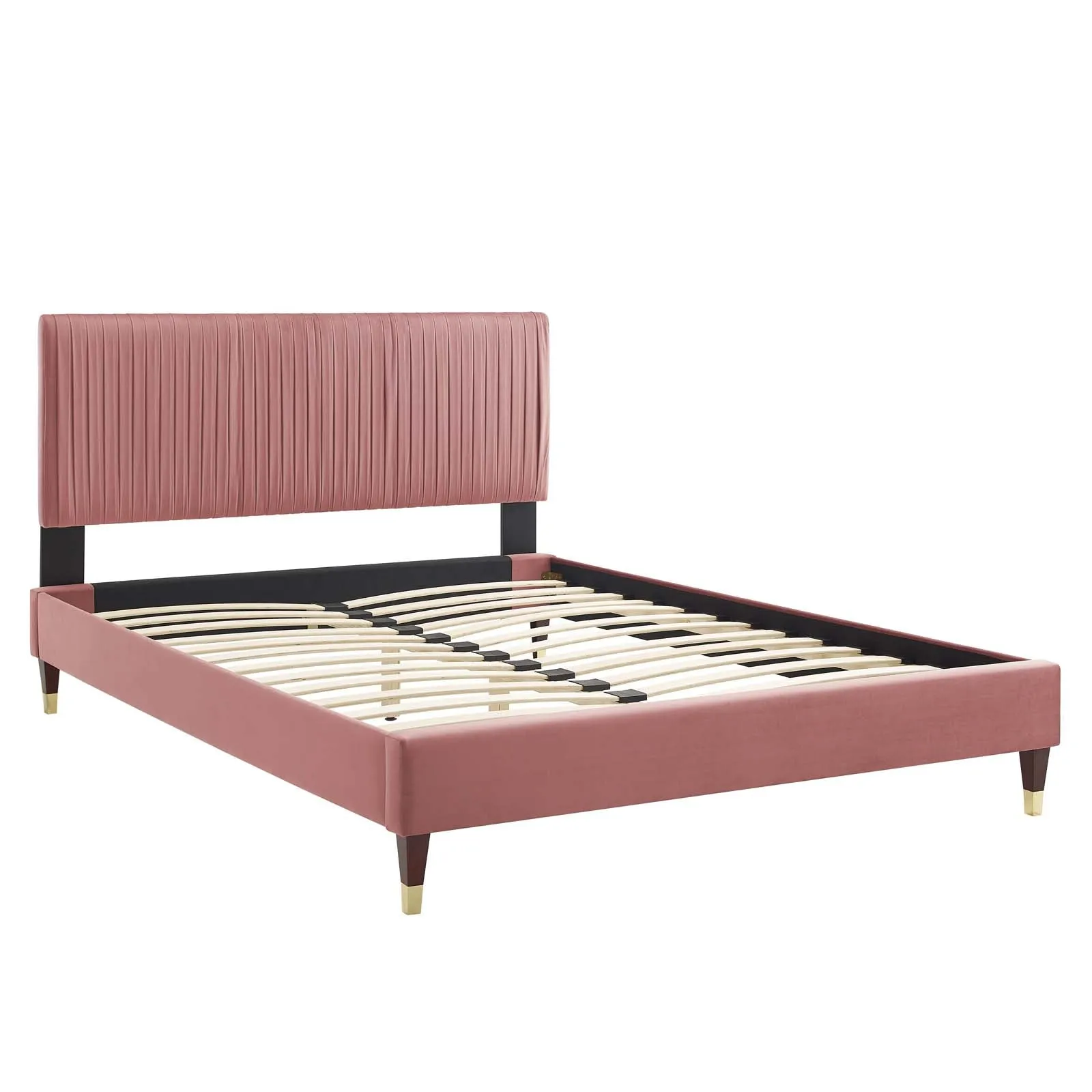 Peyton  Performance Velvet Platform Bed