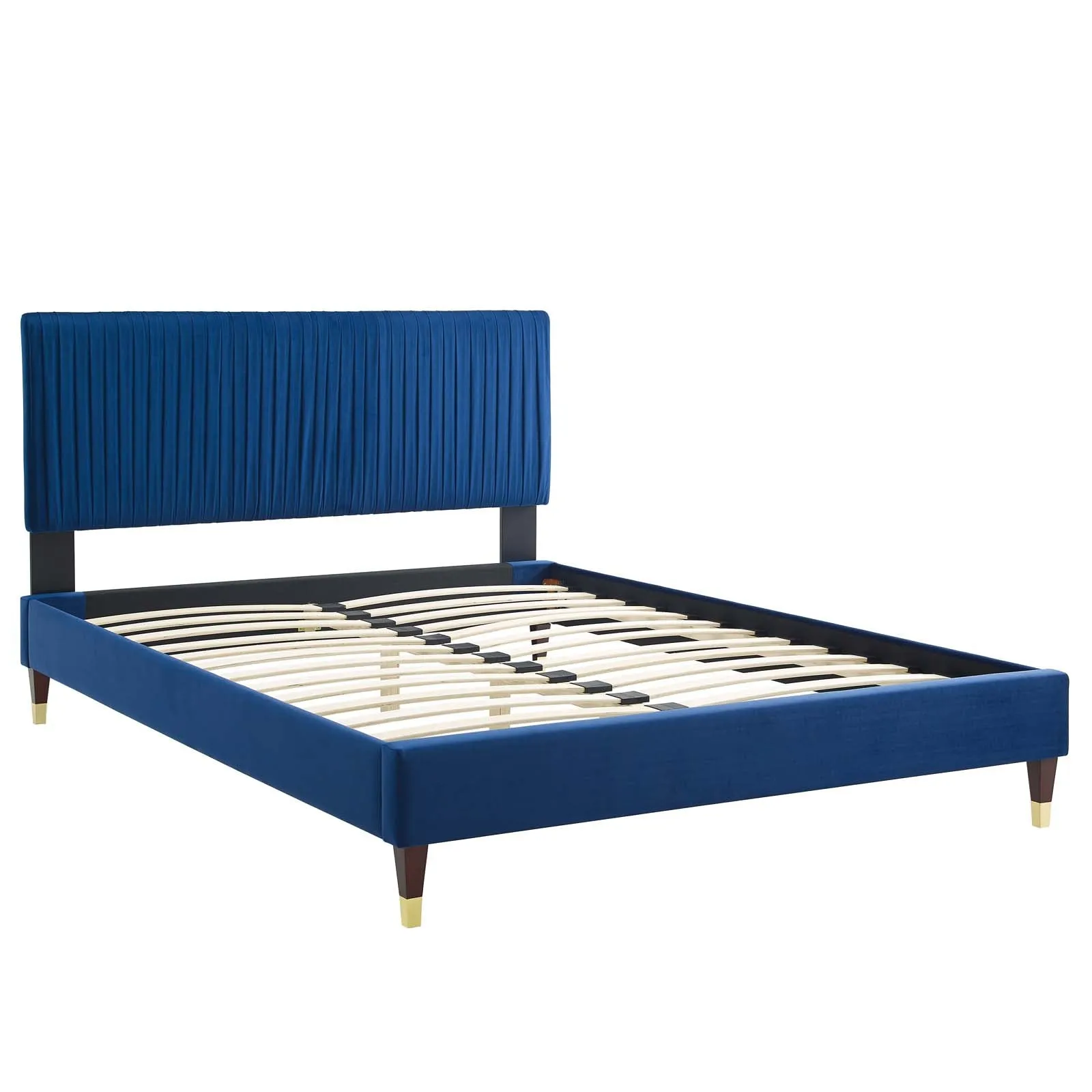 Peyton  Performance Velvet Platform Bed