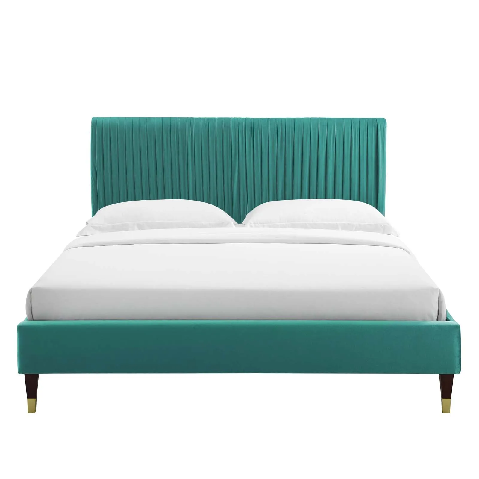 Peyton  Performance Velvet Platform Bed