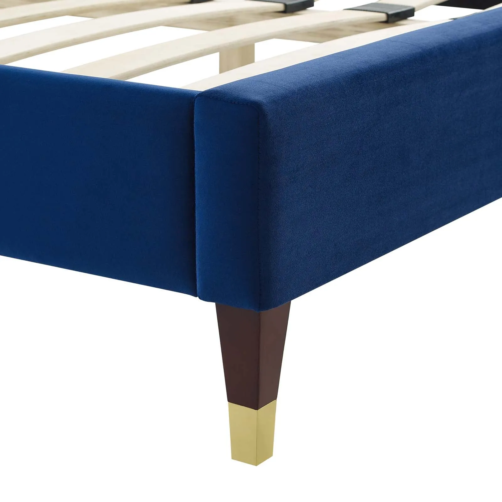 Peyton  Performance Velvet Platform Bed