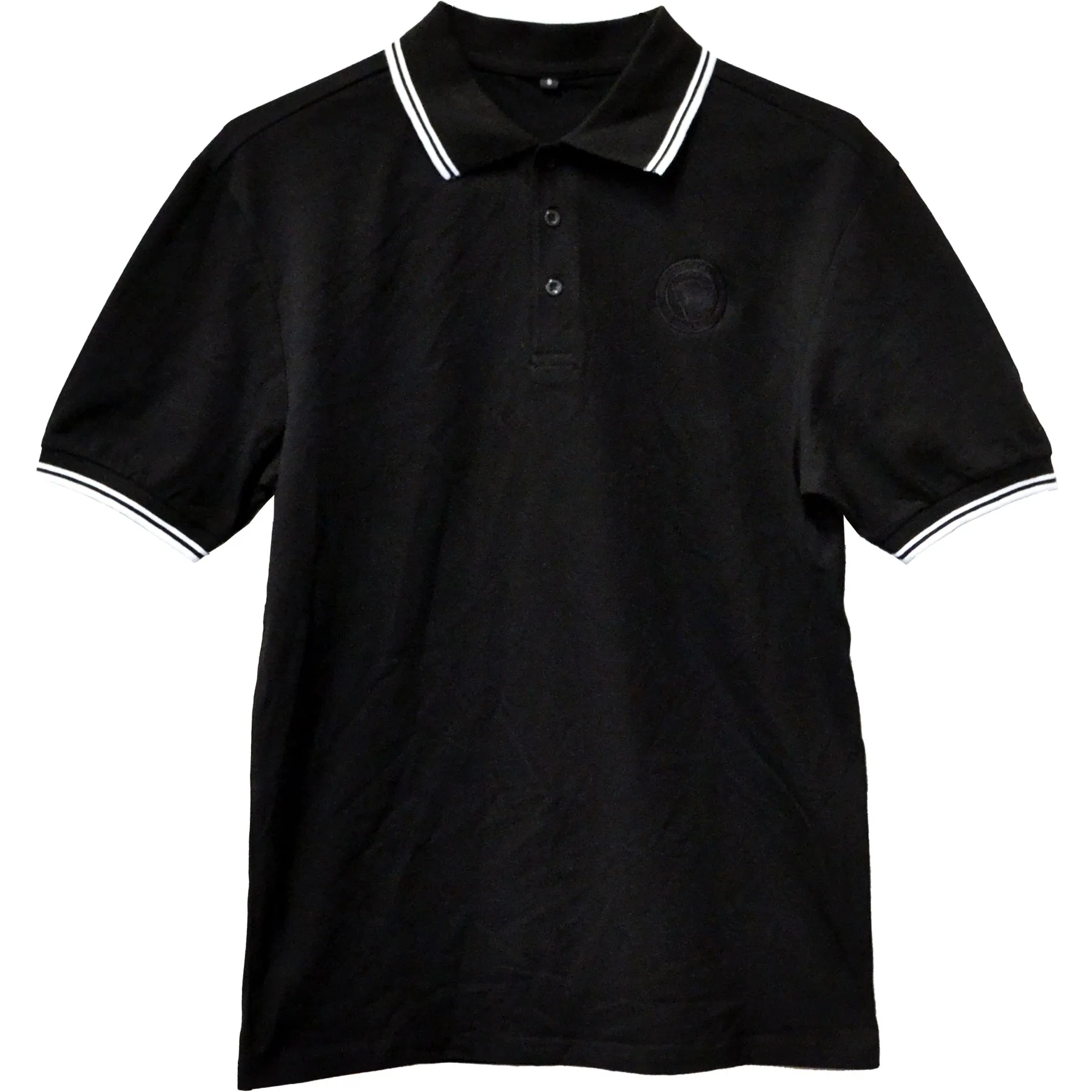 Pirates Press - One Family, One Flag - Black - Polo - Men's