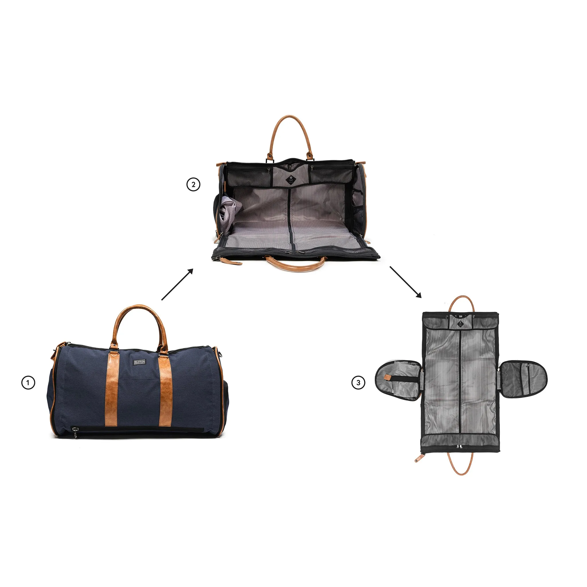 PKG Rosedale 41L Garment duffel bag