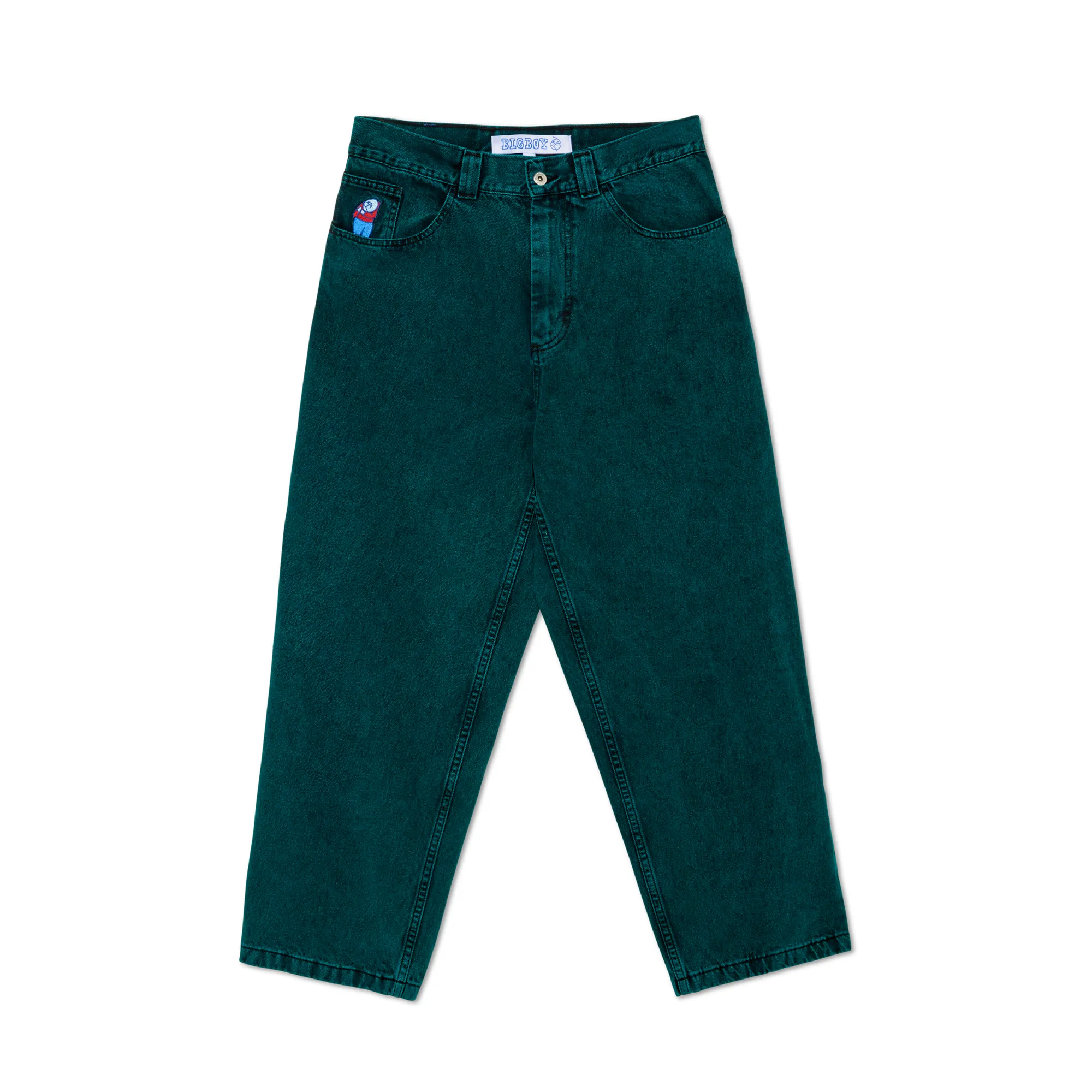 Polar Skate Co Big Boy Jeans - Teal Black