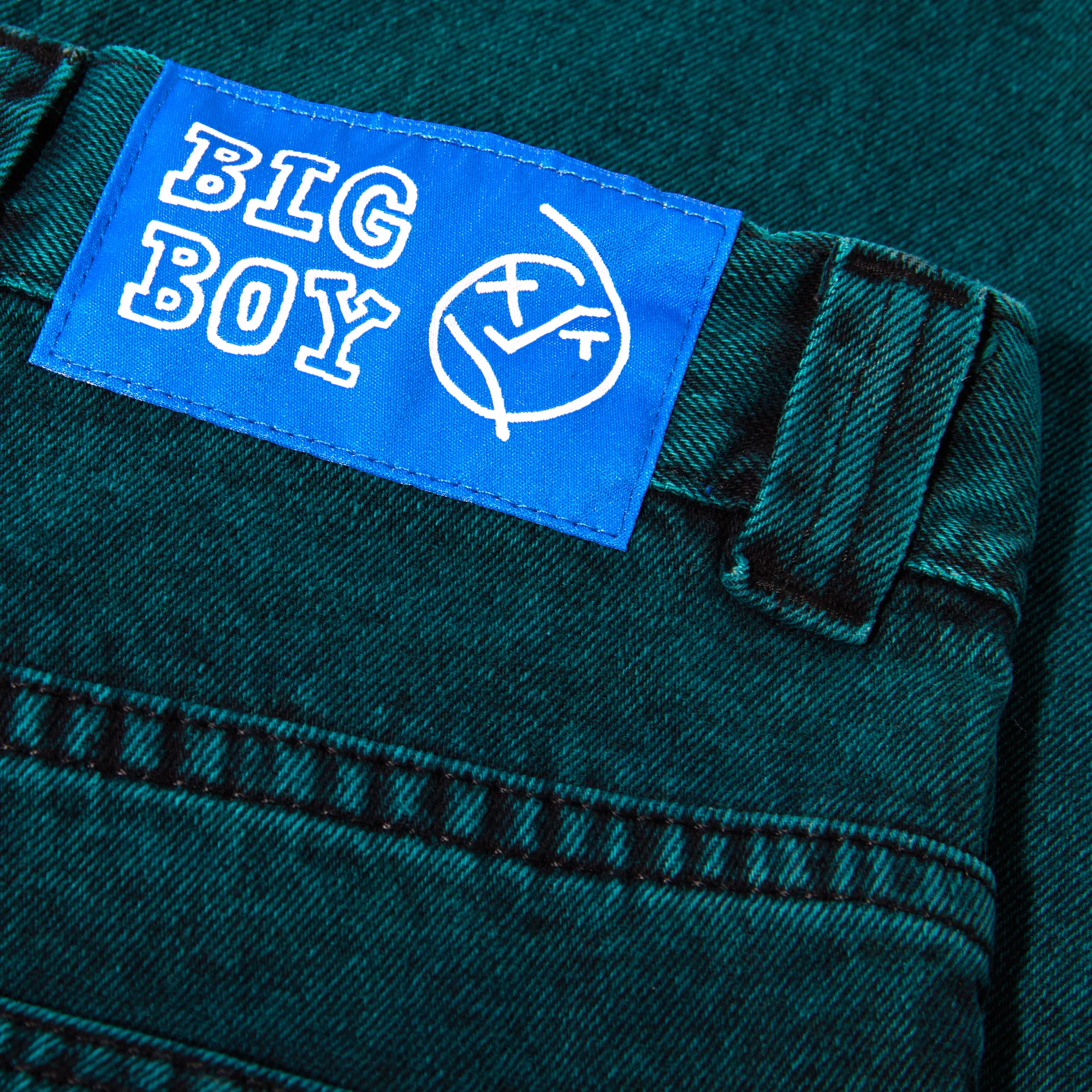 Polar Skate Co Big Boy Jeans - Teal Black