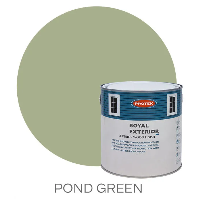 Pond Green Royal Exterior Wood Finish