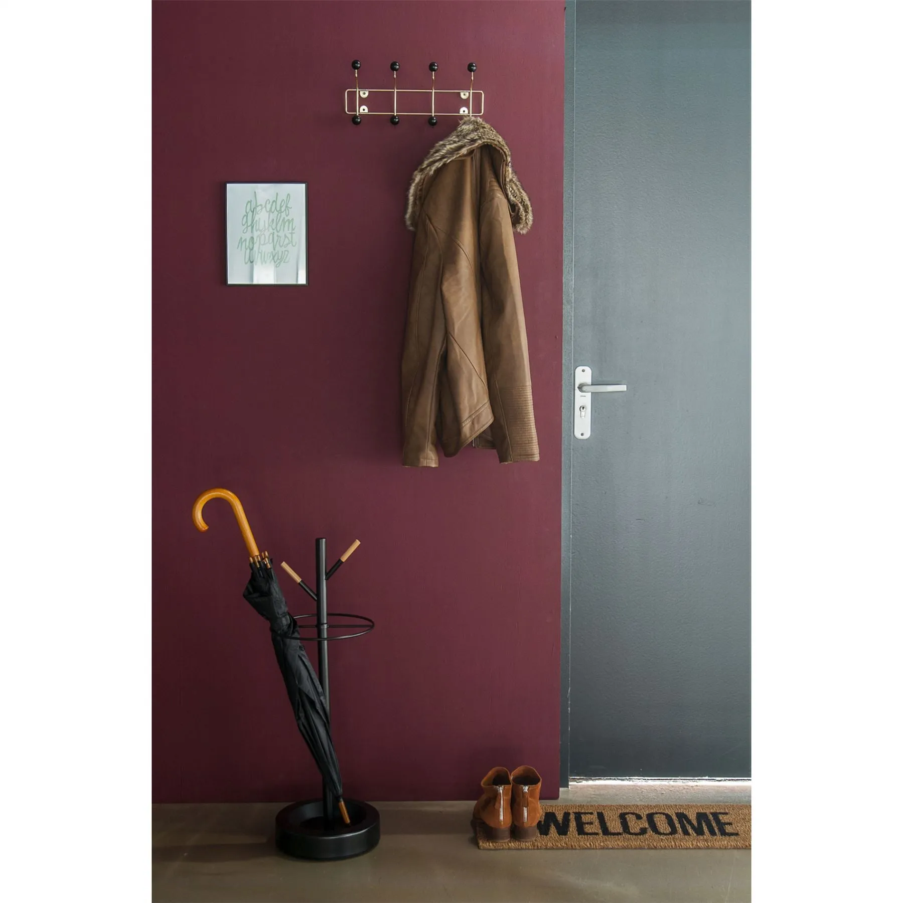 Present Time Saturnus 4 Coat & Hat Hanger