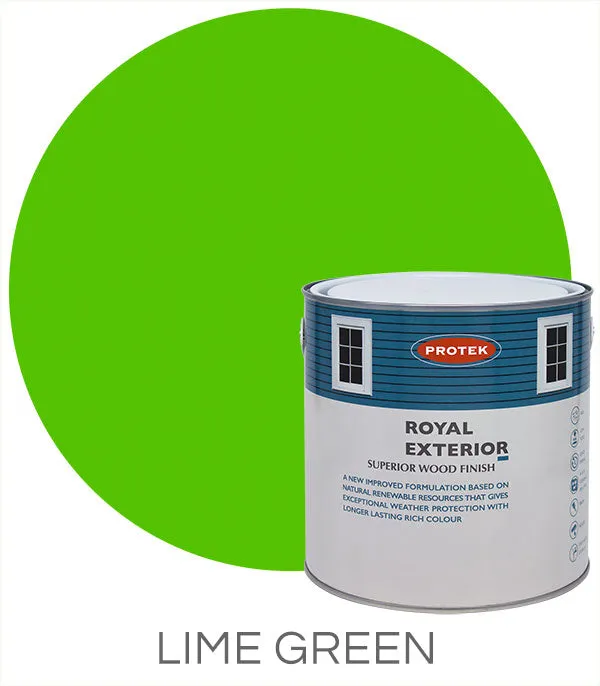 Protek Royal Exterior Finish - Lime Green