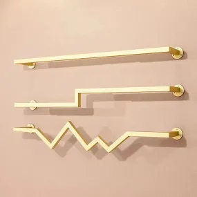 Ray of Gold Wall Mounted Clothing Rack