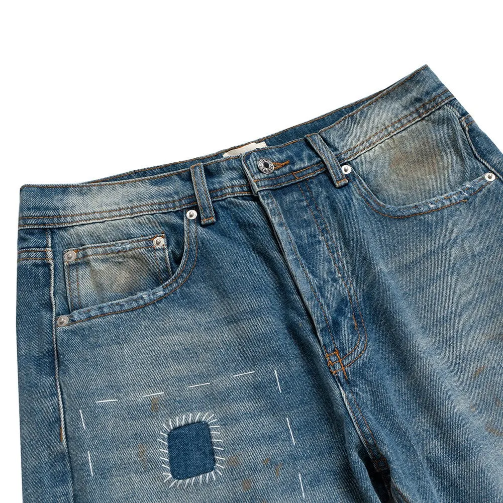 Reworked Shabby Jean Pants