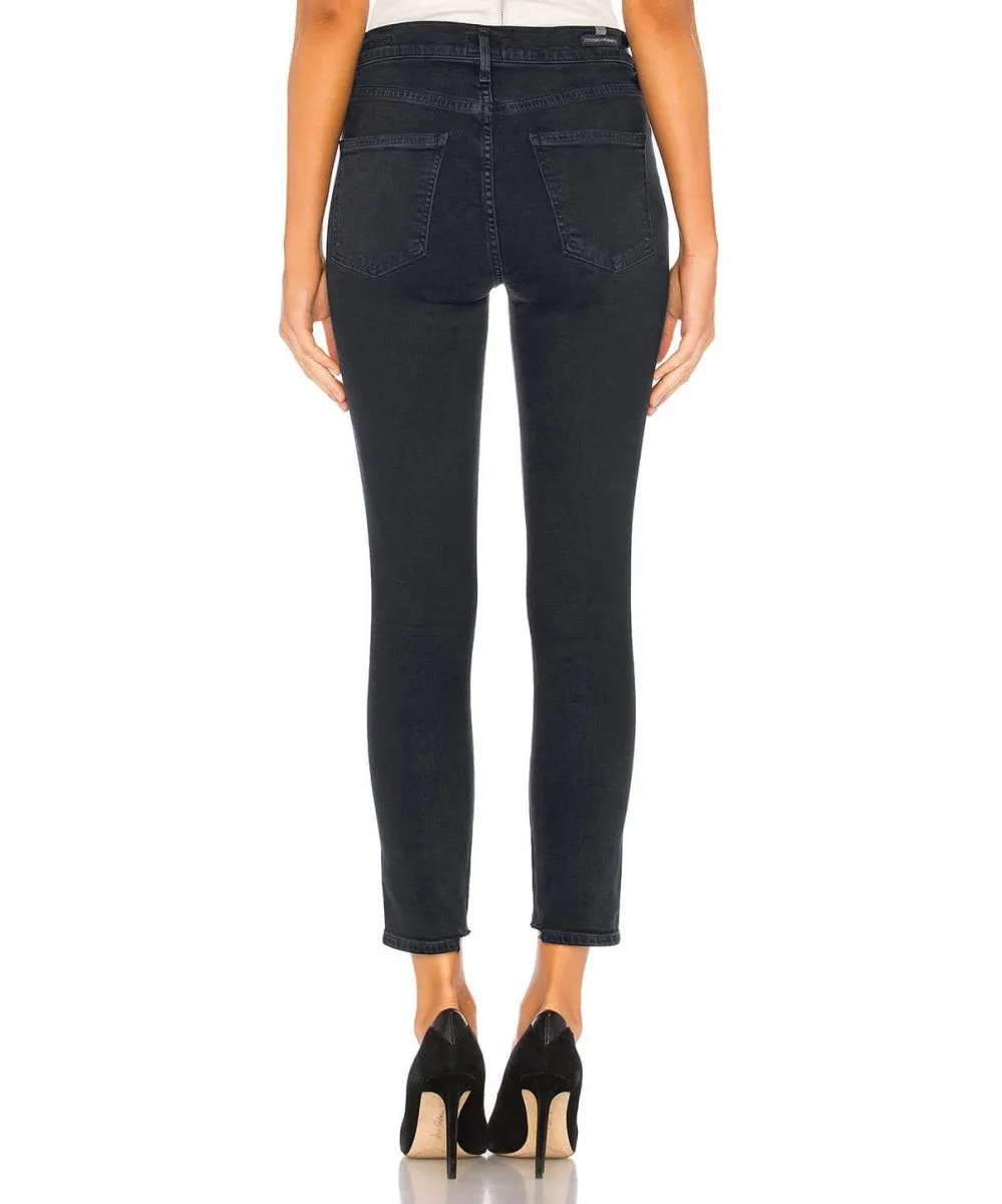 Rocket Crop High Rise Skinny Thrill