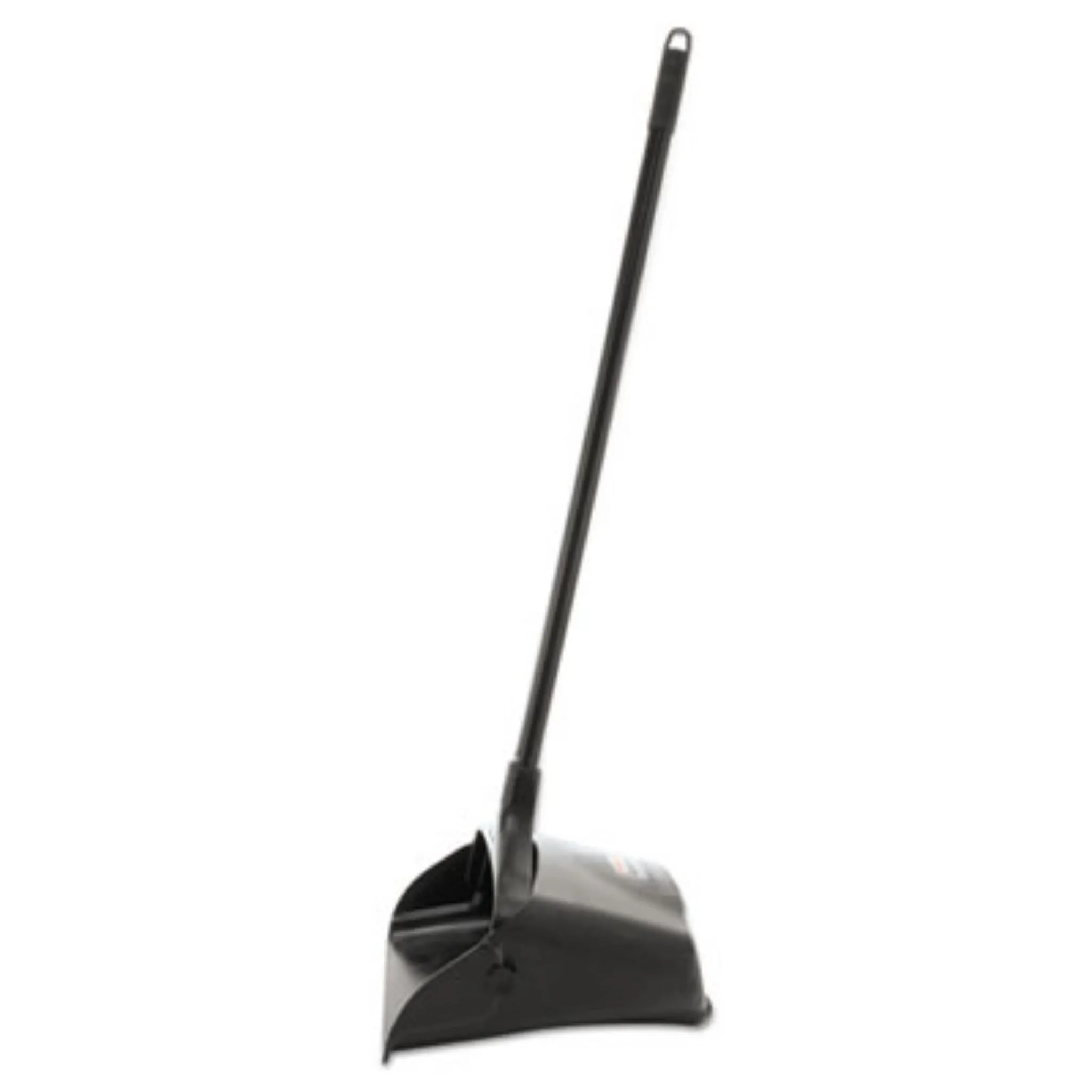 RUBBERMAID COMMERCIAL PROD. RCP253100BK Lobby Pro Upright Dustpan With Wheels, 12.5w X 37h, Polypropylene With Vinyl Coat, Black, 1 Each