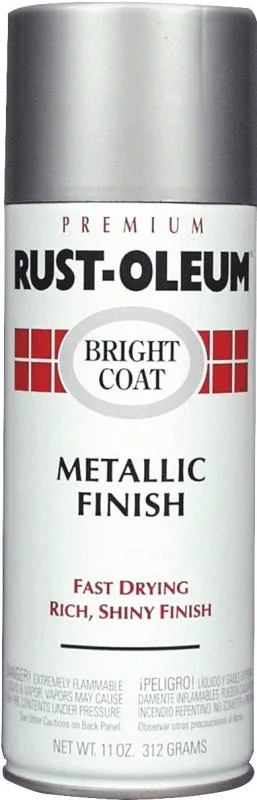 Rust-Oleum 7718830 Rust Preventative Spray Paint, Metallic, Chrome, 11 oz, Can :CAN: QUANTITY: 1