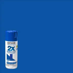 Rust-Oleum Painter's Touch 2X Ultra Cover Gloss Deep Blue Paint Primer Spray Paint 12 oz