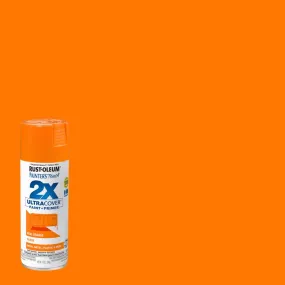 Rust-Oleum Painter's Touch 2X Ultra Cover Gloss Real Orange Paint Primer Spray Paint 12 oz