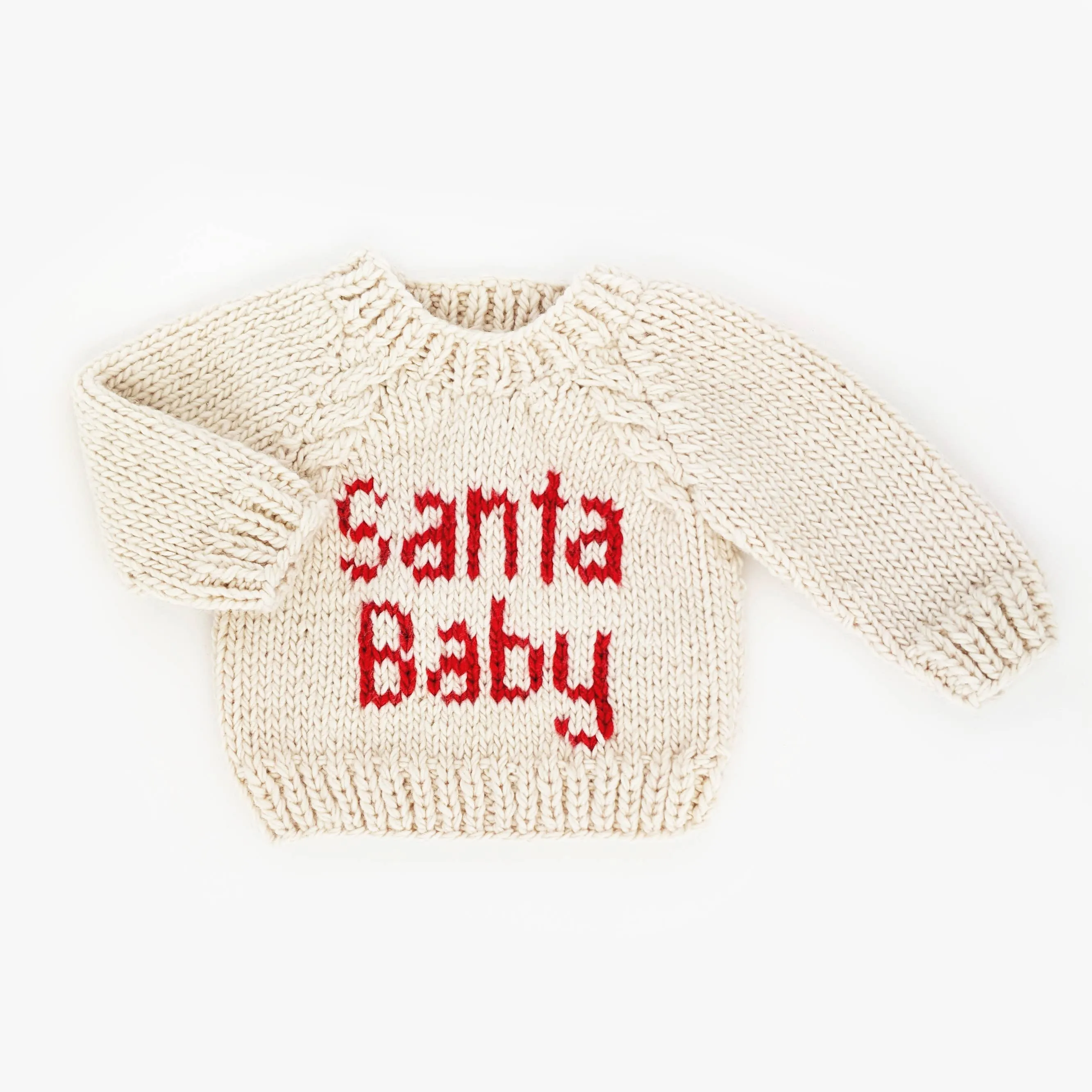 Santa Baby Crew Neck Sweater-huggalugs