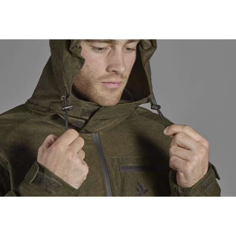 Seeland Avail SEETEX Waterproof Mens Jacket - Pine Green Melange