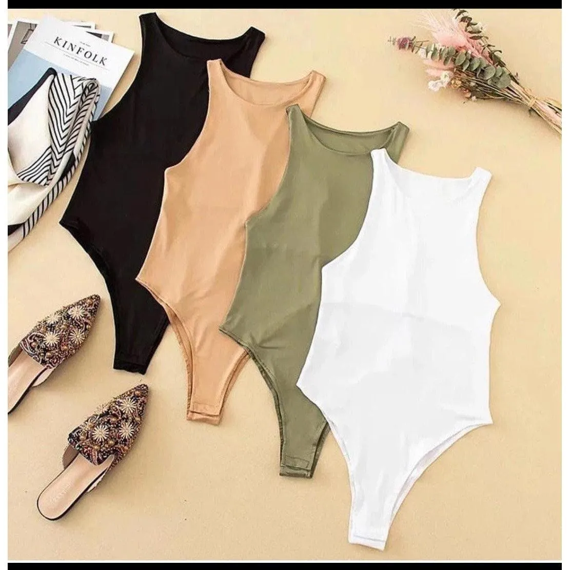 Sleeveless Bodysuit