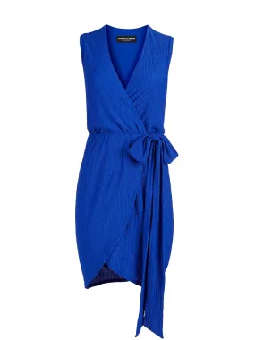 Sleeveless Wrap Dress