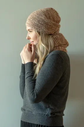 Soft white Knit hat