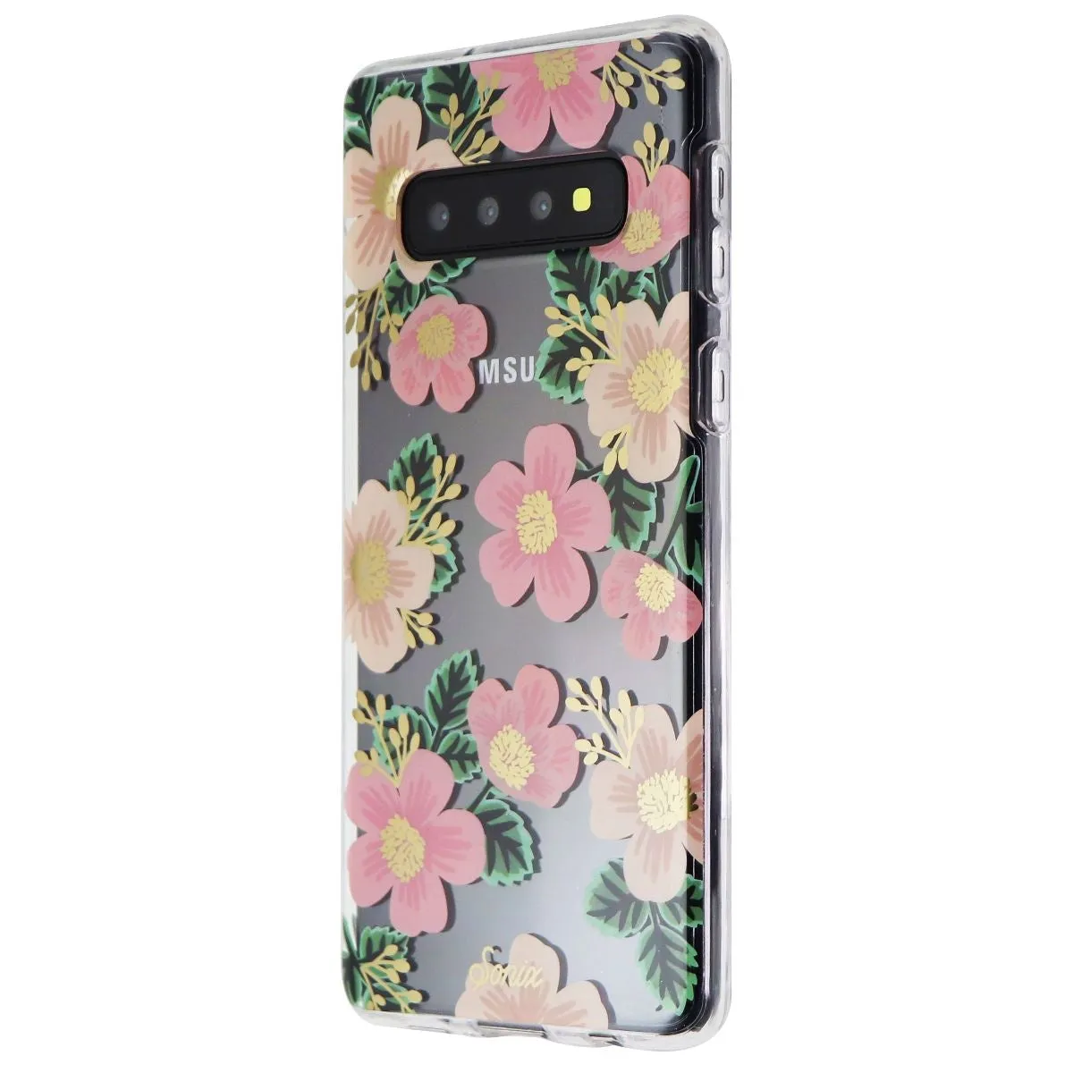 Sonix Clear Coat Hybrid Case for Samsung Galaxy S10 - Clear/Southern Floral