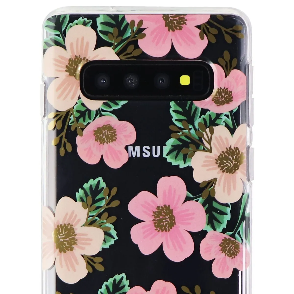 Sonix Clear Coat Hybrid Case for Samsung Galaxy S10 - Clear/Southern Floral