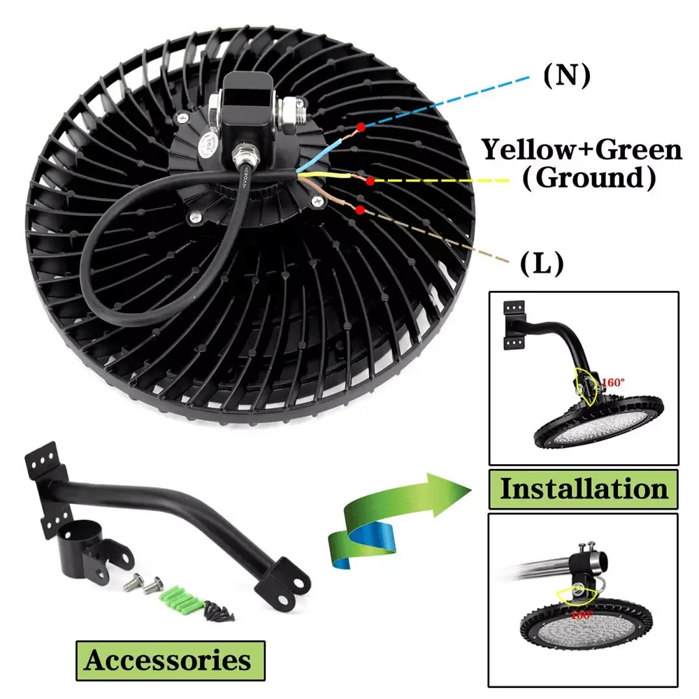 Sunflower Area Light LED 50 Watt 6,550 Lumens - Outdoor Security Light Yard -  Commercial Lighting