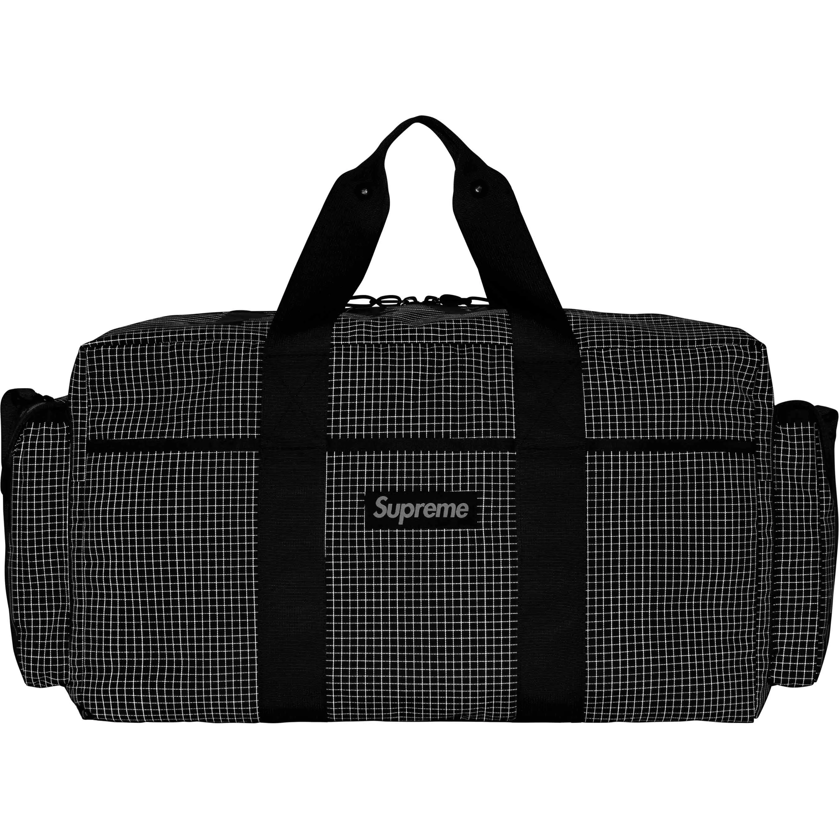 Supreme 3M Reflective Duffle Bag Black 44L