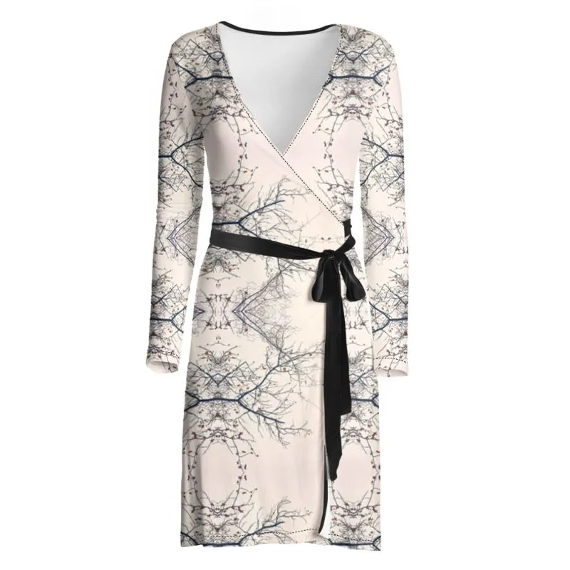 Sweetgum Branch Wrap Dress